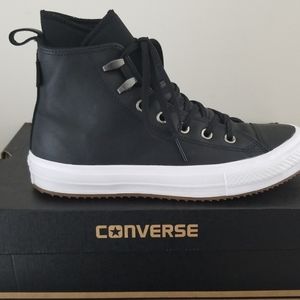 Brand New... Converse Black Leather